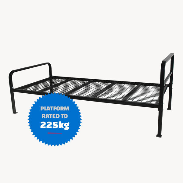Heavy Duty Steel Single Bed