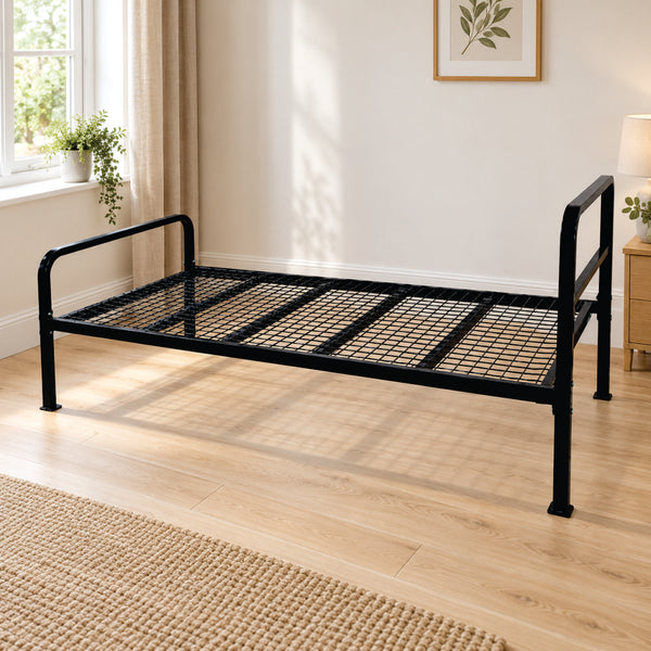 Heavy Duty Steel Single Bed