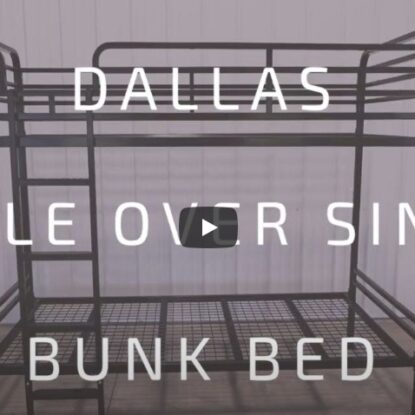 Dallas Single Over Single Bunk Bed Video